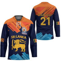 Custom Sri Lanka Cricket Spirit 2026 Hockey Jersey World T20 Edition - Wonder Print Shop