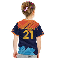 Custom Sri Lanka Cricket Spirit 2026 Kid T Shirt World T20 Edition - Wonder Print Shop