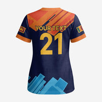 Custom Sri Lanka Cricket Spirit 2026 Scrub Top World T20 Edition - Wonder Print Shop