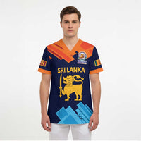 Custom Sri Lanka Cricket Spirit 2026 Scrub Top World T20 Edition - Wonder Print Shop