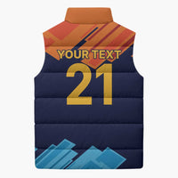 Custom Sri Lanka Cricket Spirit 2026 Sleeveless Puffer Jacket World T20 Edition - Wonder Print Shop