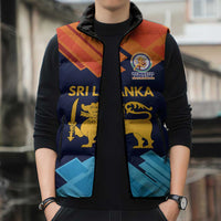 Custom Sri Lanka Cricket Spirit 2026 Sleeveless Puffer Jacket World T20 Edition - Wonder Print Shop