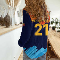 Custom Sri Lanka Cricket Spirit 2026 Women Casual Shirt World T20 Edition - Wonder Print Shop
