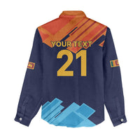 Custom Sri Lanka Cricket Spirit 2026 Women Casual Shirt World T20 Edition - Wonder Print Shop