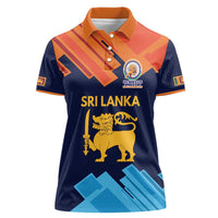 Custom Sri Lanka Cricket Spirit 2026 Women Polo Shirt World T20 Edition - Wonder Print Shop