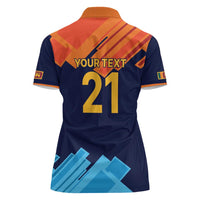 Custom Sri Lanka Cricket Spirit 2026 Women Polo Shirt World T20 Edition - Wonder Print Shop
