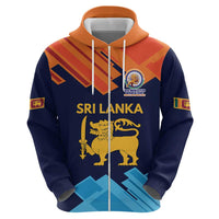 Custom Sri Lanka Cricket Spirit 2026 Zip Hoodie World T20 Edition - Wonder Print Shop