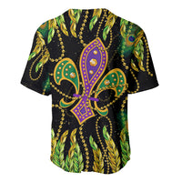 Feather Mask Mardi Gras Baseball Jersey LT9 - Wonder Print Shop