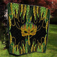 Feather Mask Mardi Gras Quilt - Wonder Print Shop
