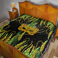 Feather Mask Mardi Gras Quilt - Wonder Print Shop