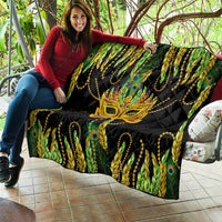 Feather Mask Mardi Gras Quilt - Wonder Print Shop