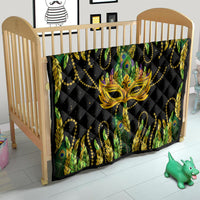 Feather Mask Mardi Gras Quilt - Wonder Print Shop