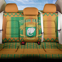Custom Ivory Coast Football Back Car Seat Cover Les Elephants 2024 Sporty Style LT9 - Wonder Print Shop