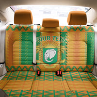 Custom Ivory Coast Football Back Car Seat Cover Les Elephants 2024 Sporty Style LT9 - Wonder Print Shop