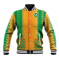 Custom Ivory Coast Football Baseball Jacket Les Elephants 2024 Sporty Style LT9 - Wonder Print Shop