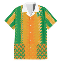 Custom Ivory Coast Football Family Matching Mermaid Dress and Hawaiian Shirt Les Elephants 2024 Sporty Style LT9 - Wonder Print Shop