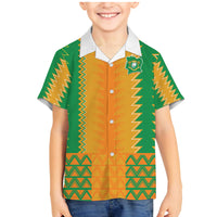 Custom Ivory Coast Football Family Matching Mermaid Dress and Hawaiian Shirt Les Elephants 2024 Sporty Style LT9 - Wonder Print Shop