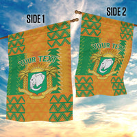 Custom Ivory Coast Football Garden Flag Les Elephants 2024 Sporty Style - Wonder Print Shop