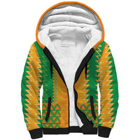 Custom Ivory Coast Football Sherpa Hoodie Les Elephants 2024 Sporty Style - Wonder Print Shop