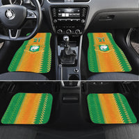 Custom Ivory Coast Football Car Mats The Champions Les Elephants 2024 LT9 - Wonder Print Shop