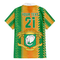 Custom Ivory Coast Football Family Matching Mermaid Dress and Hawaiian Shirt The Champions Les Elephants 2024 LT9 - Wonder Print Shop