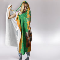 Custom Ivory Coast Football Hooded Blanket The Champions Les Elephants 2024