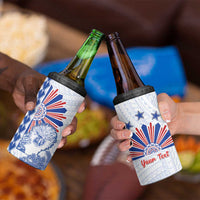 Philippines Barong 4 in 1 Can Cooler Tumbler Sun of Philippinas With Eagles LT9 - Wonder Print Shop