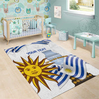 Custom Uruguay La Celeste Football Champions Area Rug Glory To The Sky Blue LT9 - Wonder Print Shop