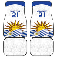 Custom Uruguay La Celeste Football Champions Car Mats Glory To The Sky Blue LT9 - Wonder Print Shop