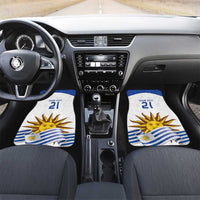 Custom Uruguay La Celeste Football Champions Car Mats Glory To The Sky Blue LT9 - Wonder Print Shop