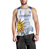 Custom Uruguay La Celeste Football Champions Men Tank Top Glory To The Sky Blue - Wonder Print Shop