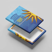 Custom Uruguay La Celeste Football Canvas Wall Art Go Champions 2024 LT9 - Wonder Print Shop