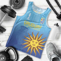 Custom Uruguay La Celeste Football Men Tank Top Go Champions 2024 - Wonder Print Shop