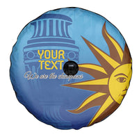 Custom Uruguay La Celeste Football Spare Tire Cover Go Champions 2024 - Wonder Print Shop