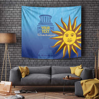 Custom Uruguay La Celeste Football Tapestry Go Champions 2024 - Wonder Print Shop