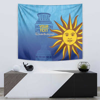 Custom Uruguay La Celeste Football Tapestry Go Champions 2024 - Wonder Print Shop