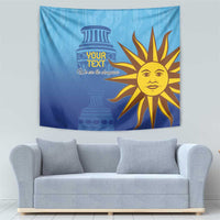 Custom Uruguay La Celeste Football Tapestry Go Champions 2024 - Wonder Print Shop