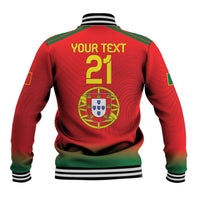 Custom Portugal Football Baseball Jacket Come On A Selecao das Quinas LT9 - Wonder Print Shop