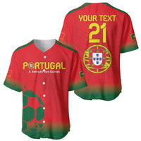 Custom Portugal Football Baseball Jersey Come On A Selecao das Quinas LT9 - Wonder Print Shop