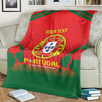 Custom Portugal Football Blanket Come On A Selecao das Quinas