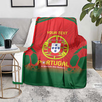 Custom Portugal Football Blanket Come On A Selecao das Quinas