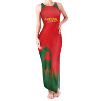 Custom Portugal Football Family Matching Tank Maxi Dress and Hawaiian Shirt Come On A Selecao das Quinas - Wonder Print Shop
