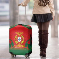 Custom Portugal Football Luggage Cover Come On A Selecao das Quinas - Wonder Print Shop