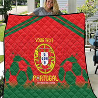 Custom Portugal Football Quilt Come On A Selecao das Quinas - Wonder Print Shop