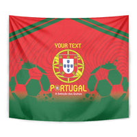 Custom Portugal Football Tapestry Come On A Selecao das Quinas - Wonder Print Shop