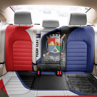 Caribbean Sint Maarten Personalized Back Car Seat Cover Brown Pelican - Wonder Print Shop