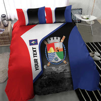 Caribbean Sint Maarten Personalized Bedding Set Brown Pelican - Wonder Print Shop