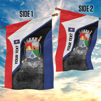 Caribbean Sint Maarten Personalized Garden Flag Brown Pelican - Wonder Print Shop