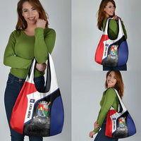 Caribbean Sint Maarten Personalized Grocery Bag Brown Pelican - Wonder Print Shop