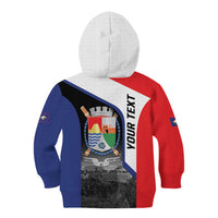 Caribbean Sint Maarten Personalized Kid Hoodie Brown Pelican - Wonder Print Shop